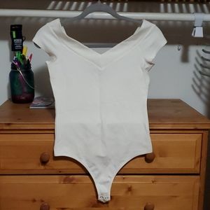 Express white bodysuit